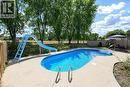 24 Oxford Street, Brantford, ON  - Outdoor With In Ground Pool With Backyard 