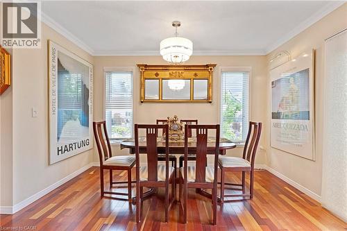 53 Grosvenor Lane, Cambridge, ON - Indoor Photo Showing Dining Room