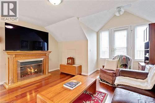 53 Grosvenor Lane, Cambridge, ON - Indoor Photo Showing Living Room With Fireplace