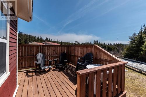 Station House Deck - 3 & 5 Marshall’S Hill, Trinity East, NL - Outdoor With Deck Patio Veranda With Exterior