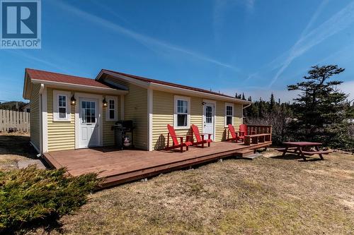 Trail House - 3 & 5 Marshall’S Hill, Trinity East, NL - Outdoor With Deck Patio Veranda