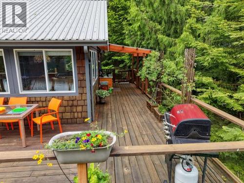 10826 Mariners Way, Powell River, BC - Outdoor With Deck Patio Veranda With Exterior