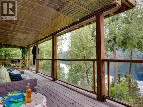 10826 Mariners Way, Powell River, BC - Outdoor With Deck Patio Veranda With Exterior