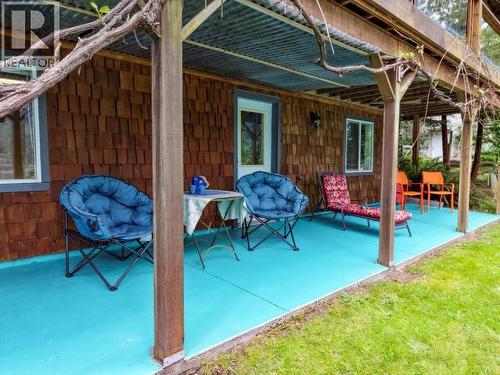 10826 Mariners Way, Powell River, BC - Outdoor With Deck Patio Veranda With Exterior