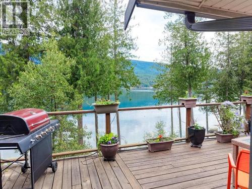 10826 Mariners Way, Powell River, BC - Outdoor With Body Of Water With Deck Patio Veranda With Exterior