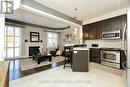 79 Hansard Drive, Vaughan, ON  - Indoor Photo Showing Kitchen With Fireplace With Stainless Steel Kitchen 
