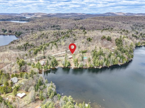 Photo aérienne - 111 Ch. Du Lac-Munich O., Montcalm, QC - Outdoor With Body Of Water With View