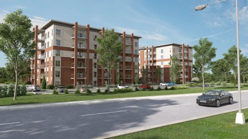Vue d'ensemble - 402-1021 Mtée Champagne, Laval (Sainte-Dorothée), QC - Outdoor With Facade