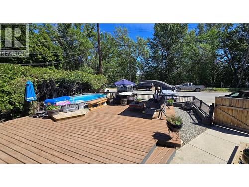 1151 Schubert Drive, Kamloops, BC - Outdoor With Above Ground Pool With Deck Patio Veranda