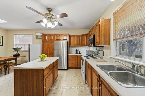 8 Underhill Drive, Toronto, ON - Indoor Photo Showing Kitchen With Double Sink