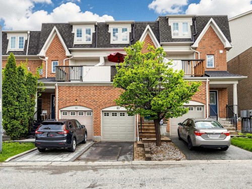 61 Sprucedale Way, Whitby, ON - Outdoor With Balcony With Facade
