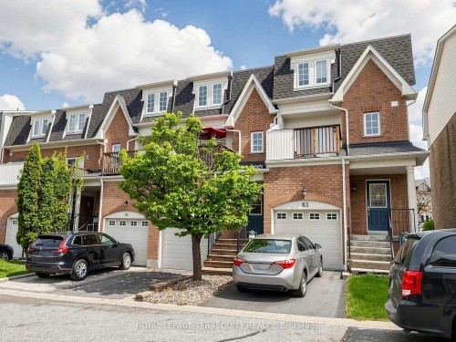 61 Sprucedale Way, Whitby, ON - Outdoor With Balcony With Facade