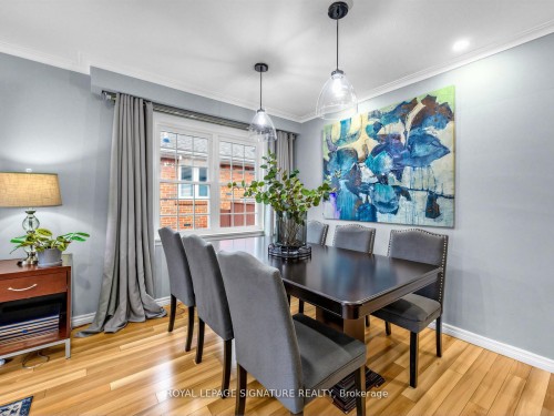 7 Jarwick Drive, Toronto, ON - Indoor Photo Showing Dining Room