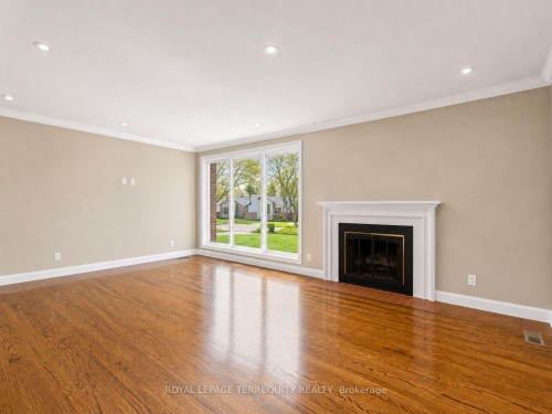 Upper-14 Hedges Boulevard, Toronto, ON - Indoor Photo Showing Other Room With Fireplace