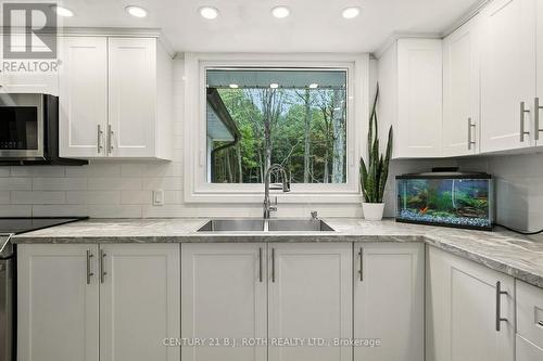 1250 County Road 6 S, Tiny, ON - Indoor Photo Showing Kitchen With Double Sink