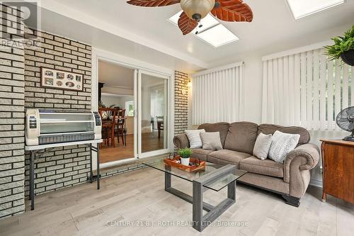 1250 County Road 6 S, Tiny, ON - Indoor Photo Showing Living Room With Fireplace