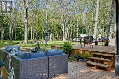 1250 County Road 6 S, Tiny, ON - Outdoor With Deck Patio Veranda