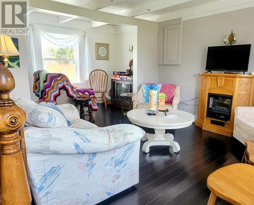 9 Quay Road, Cupids, NL - Indoor With Fireplace