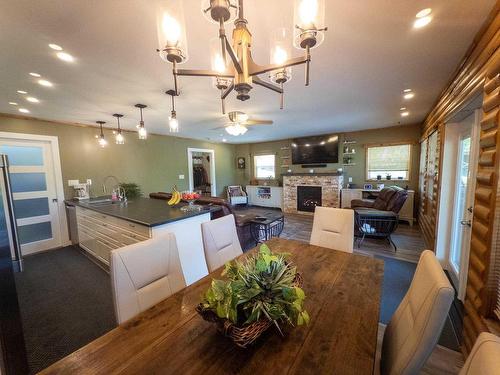 162 Hidden Trail Road, Kenora, ON - Indoor With Fireplace