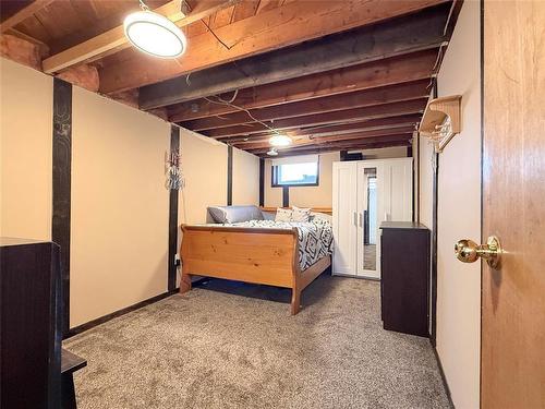 49084 Service Road, Brandon, MB - Indoor Photo Showing Basement