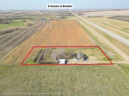 49084 Service Road, Brandon, MB - Outdoor With View