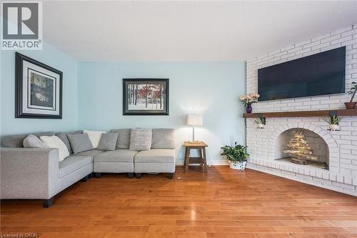 3071 Haines Road, Mississauga, ON - Indoor Photo Showing Living Room With Fireplace