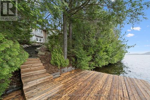 4291 Kawagama Lake Road, Algonquin Highlands (Sherborne), ON - Outdoor With Body Of Water With Deck Patio Veranda