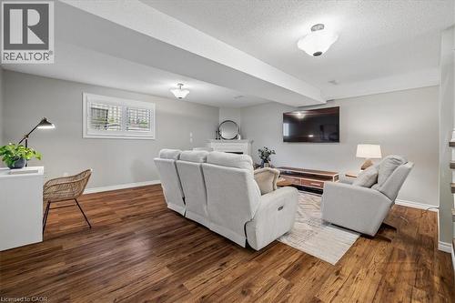 147 Valridge Drive, Ancaster, ON - Indoor Photo Showing Living Room With Fireplace