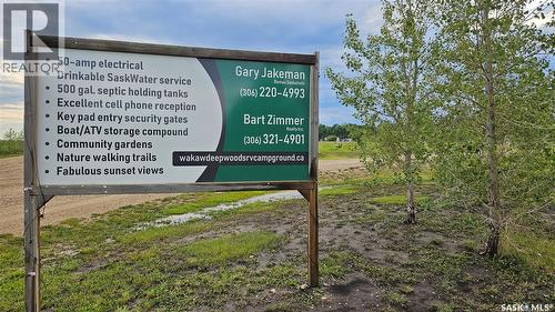 83 Enchanted Loop Deep Woods Rv Campground, Wakaw Lake, SK 
