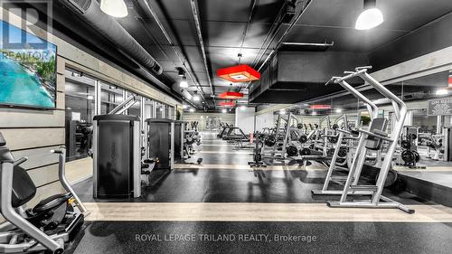 901 - 1235 Richmond Street, London East (East B), ON - Indoor Photo Showing Gym Room