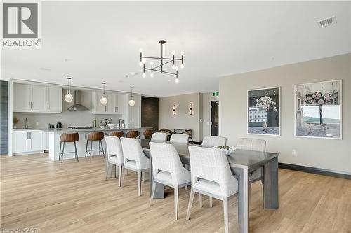 15 Glebe Street Unit# 1904, Cambridge, ON - Indoor Photo Showing Dining Room