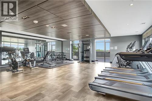 15 Glebe Street Unit# 1904, Cambridge, ON - Indoor Photo Showing Gym Room
