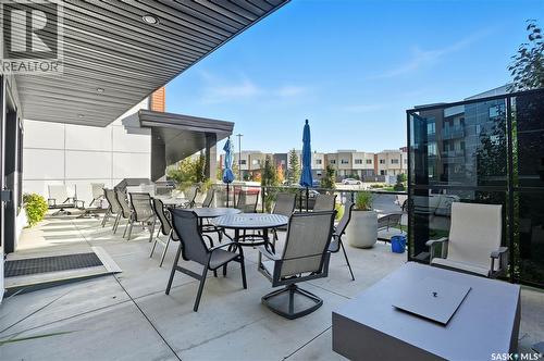 309 105 Willis Crescent, Saskatoon, SK - Outdoor With Deck Patio Veranda With Exterior
