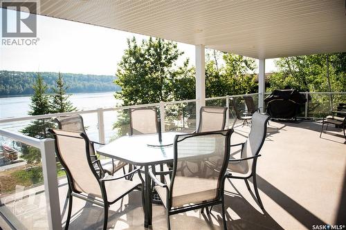 53 Lakeside Drive, Tisdale, SK - Outdoor With Body Of Water With Deck Patio Veranda With Exterior