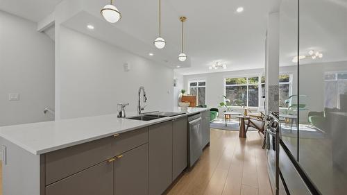 1160 Black Mountain Drive, Kelowna, BC - Indoor Photo Showing Kitchen With Double Sink With Upgraded Kitchen