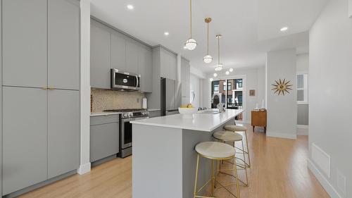 1160 Black Mountain Drive, Kelowna, BC - Indoor Photo Showing Kitchen With Stainless Steel Kitchen With Upgraded Kitchen