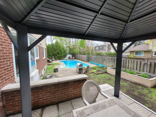 Balcon - 65 Rue De Calais, Kirkland, QC - Outdoor With In Ground Pool With Exterior