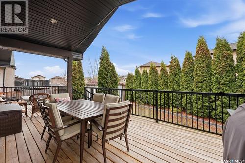 222 Fawcett Crescent, Saskatoon, SK - Outdoor With Deck Patio Veranda With Exterior