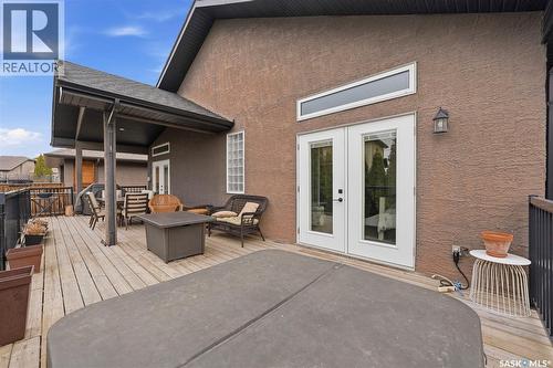 222 Fawcett Crescent, Saskatoon, SK - Outdoor With Deck Patio Veranda With Exterior