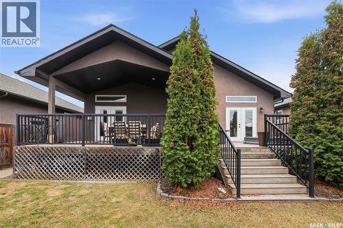 222 Fawcett Crescent, Saskatoon, SK - Outdoor With Deck Patio Veranda