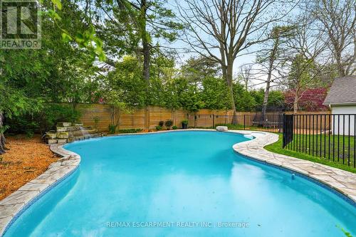 3081 Balmoral Avenue, Burlington, ON - Outdoor With In Ground Pool With Backyard