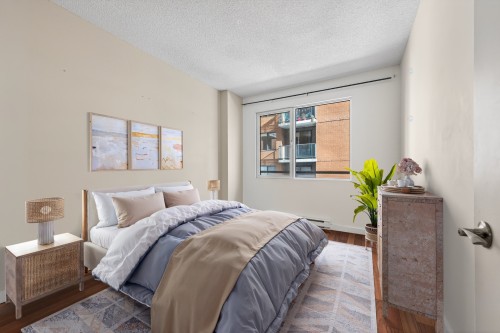 Chambre à coucher principale - 207-1000 Boul. René-Lévesque E., Montréal (Ville-Marie), QC - Indoor Photo Showing Bedroom