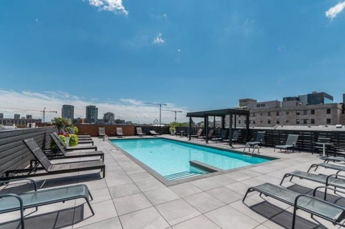 Terrasse - 207-1000 Boul. René-Lévesque E., Montréal (Ville-Marie), QC - Outdoor With In Ground Pool