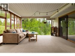 Covered deck area - 