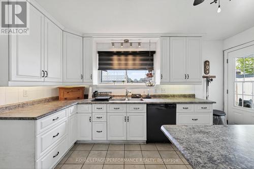 1824 Elgin Street, Cornwall, ON - Indoor Photo Showing Kitchen With Double Sink