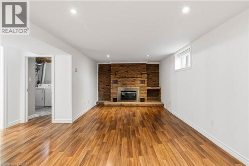51 Metcalfe Crescent Unit# C, Brantford, ON - Indoor With Fireplace