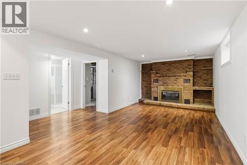 51 Metcalfe Crescent Unit# C, Brantford, ON - Indoor Photo Showing Other Room With Fireplace