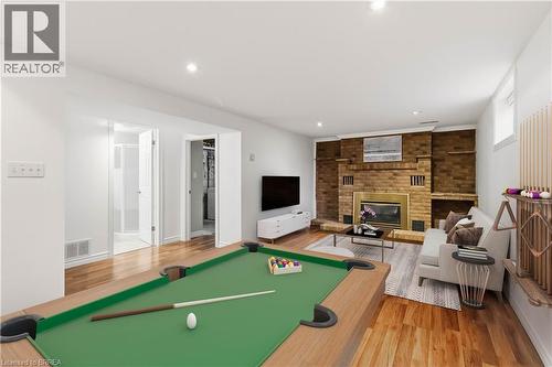 51 Metcalfe Crescent Unit# C, Brantford, ON - Indoor Photo Showing Other Room With Fireplace
