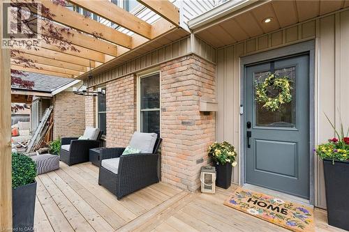 490 Knightsbridge Crescent, Ancaster, ON - Outdoor With Deck Patio Veranda With Exterior