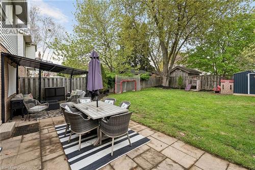 490 Knightsbridge Crescent, Ancaster, ON - Outdoor With Deck Patio Veranda